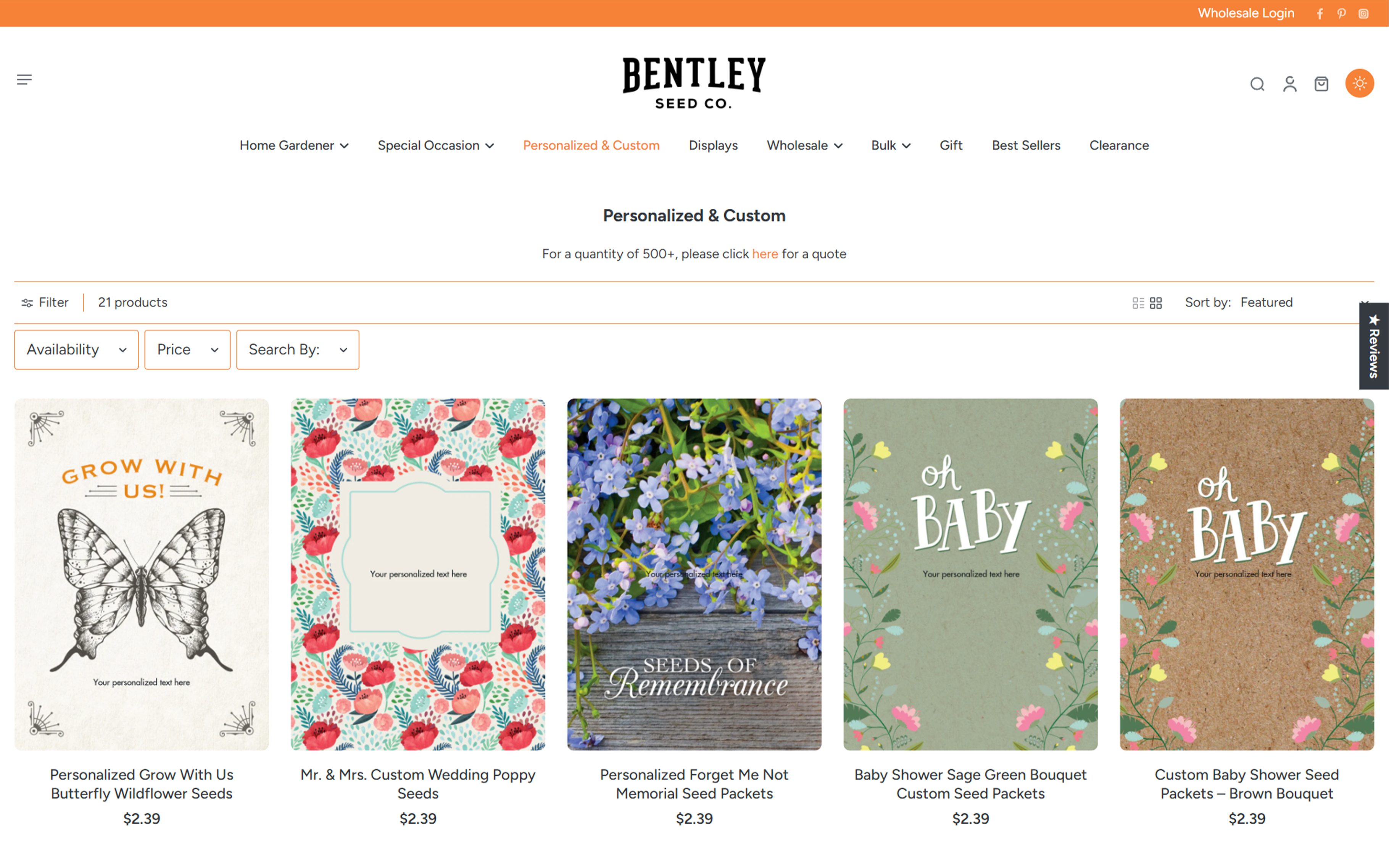 Bentley Seeds - Image 1