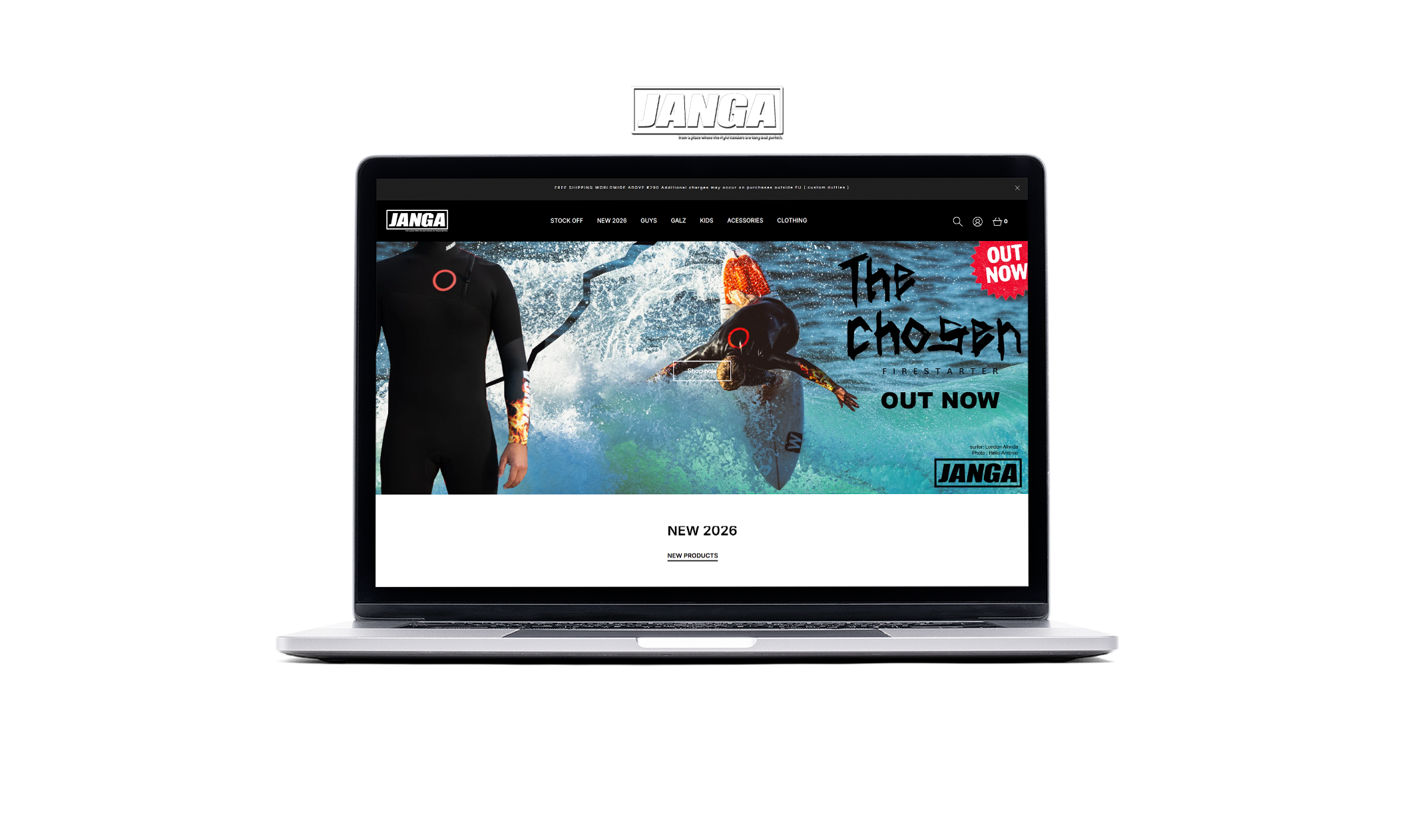 JANGA Wetsuits - Project Overview